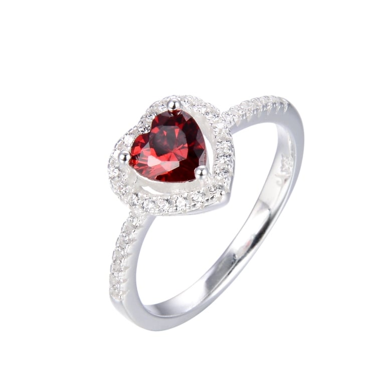 ANILLO DE CORAZÓN. SORTIJA